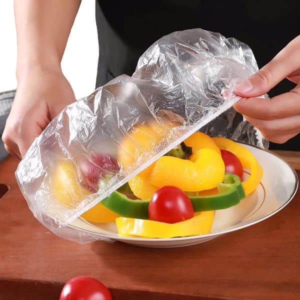 Ruokasuojat joustavalla nauhalla 200 kpl 200-Pack