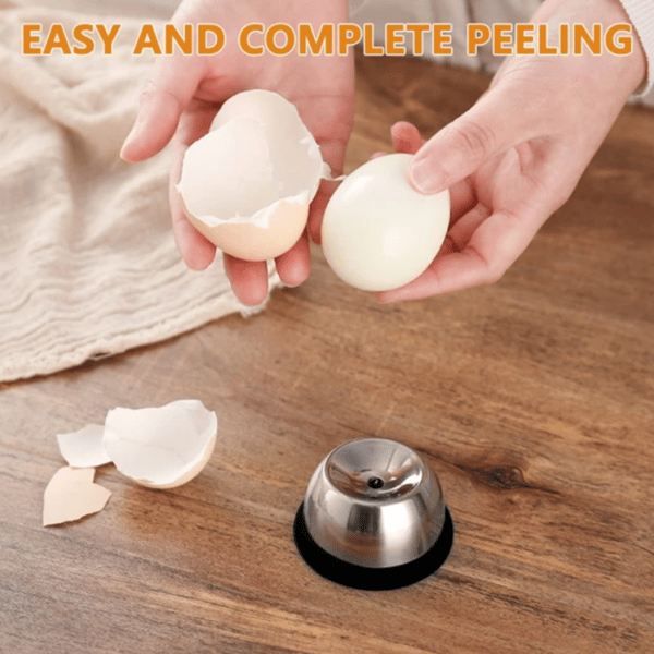 Stainless Steel Egg Piercer, Egg Hole Puncher for Boiled Eggs, Kitchen Gadget to Prevent Cracking, Handheld Egg Separator and Piercer
