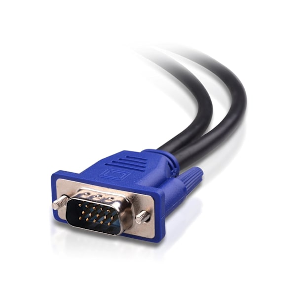 Cable Matters VGA-splitterkabel 0,3 m (VGA Y-kabel) för skärmduplicering, VGA-splitter för två bildskärmar