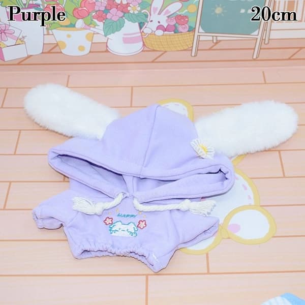 Håndlavede Hættetrøjer Sweatshirt Outfits LILLA 20CM Lilla 20cm