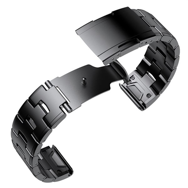 Garmin Quick Release Urrem - 22mm Sort Titanium