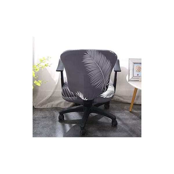 Stretch Office Chair Cover - Washable and Removable - Scratch Resistant - Easy Installation with Elastic Band