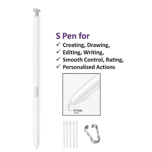Compatible with Samsung Galaxy S26 Ultra S948 Replacement Stylus Touch Screen Pen with 5 Nibs (No Logo)