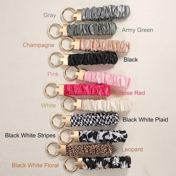 Hårstrikk Nøkkelring Håndleddsrem color_name Champagne