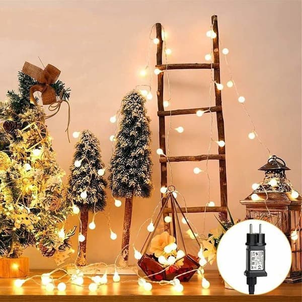 20M 150 LED Spherical String Lights 8 Modes with Remote Control for Indoor and Outdoor Decoration YYV