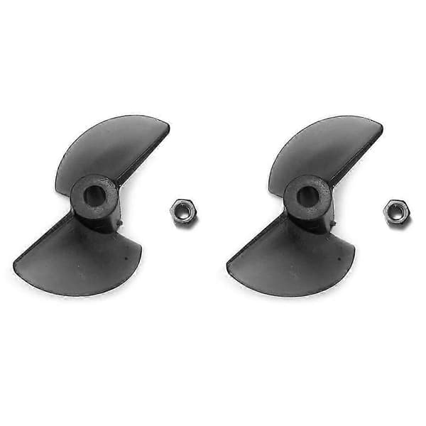 2 stk FT012-9 Ror Akterpropell 2 Blad Propell for FT012 2.4G Børsteløs RC Båt Reservedeler Tilbehør