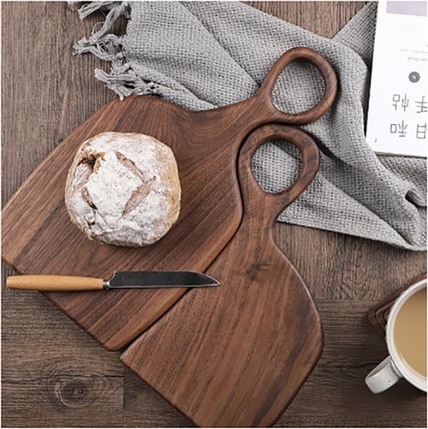 Walnut Wood Cutting Board - Solid Wood Cutting Board with Handle *Acacia 2* Acacia 2 Acacia 2