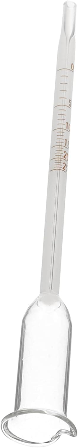 Alcoholmeter with Glass Hydrometer and Measuring Cup