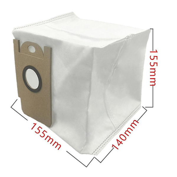 Støvpose Mopp Klut Hovedbørste Sidebørstefilter Kompatibel med Lydsto R1 Robot