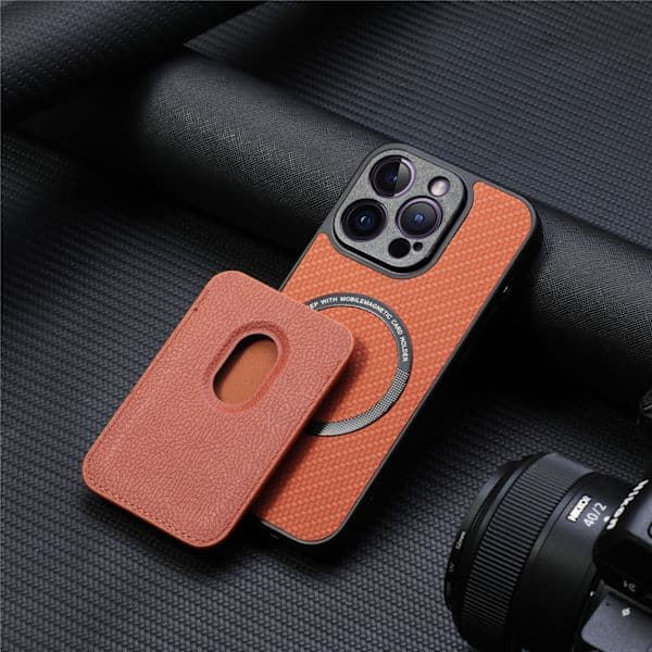 iPhone 16-fodral med magnetisk korthållare iPhone 16 iPhone 16 iPhone 16