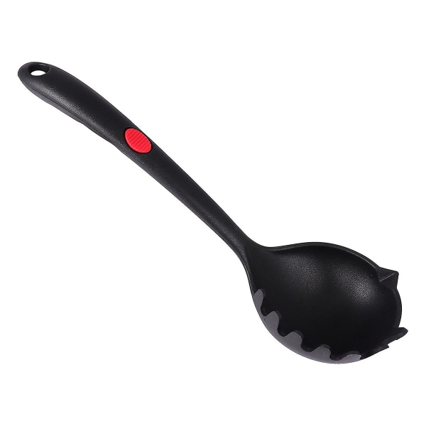 Silikon Sort Pasta Server Non-stick Køkkenudstyr Varmebestandig Kogeudstyr Til Hjemmet RestaurantSort36X10X8CM Black 36X10X8CM