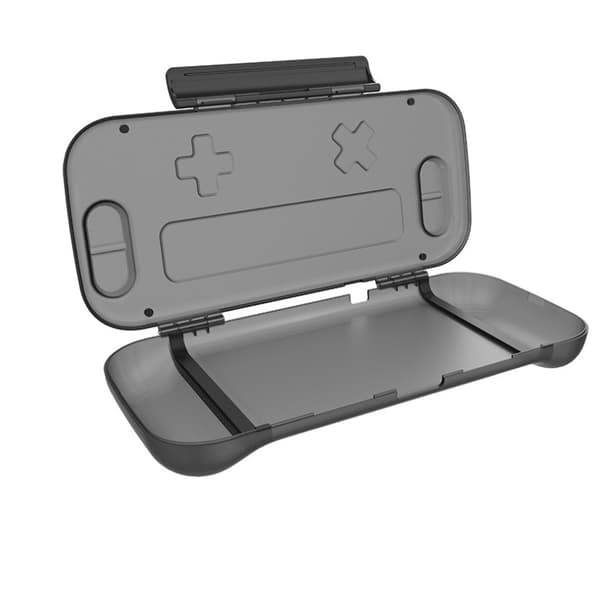 Cross Button Nintendo Switch 2 Skyddsfodral - Svart ABS Kristallskal