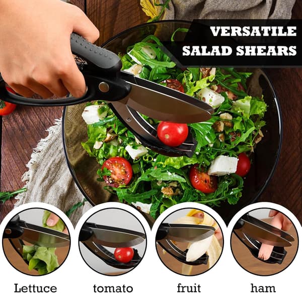 Salladssax, Salladshackare med Dubbla Blad, Salladshackare, Salladssax för Hackad Sallad