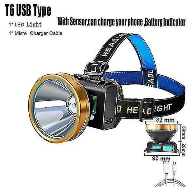 500000lm Xhp90. Headlamp Strongest Headlamp USB | Headlamp