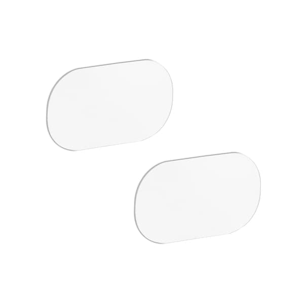 White Self-Adhesive Jewelry Holder with Shelf
