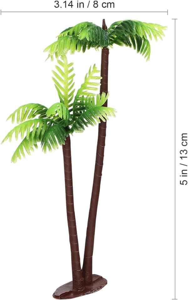 Kokospalmetræmodel, 12 STK