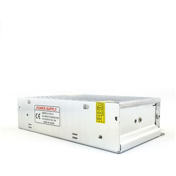 Højeffektstransformator Lysdæmperadapter Strømafbryder Strømforsyning Driver AC 110V/220V DC 12V 10A 120W - 198*98*42MM