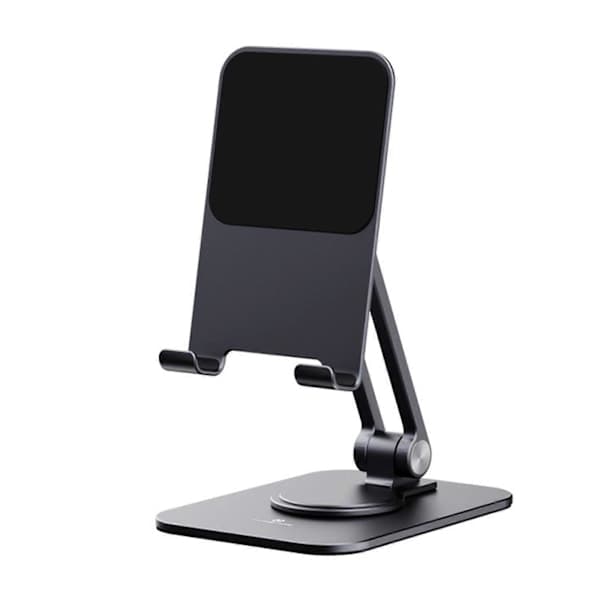 Justerbart skridsikkert skrivebordsstativ til tablet, telefonholder, kompatibel med 4-17'' tablet