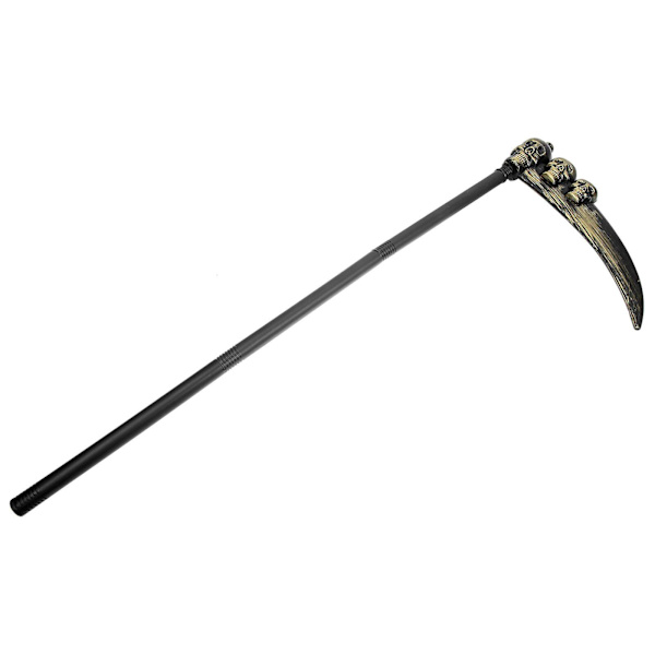 Roolipelilelut Lapsille Kallopää Sauva Demoniasu Viikinkiasu Kuolemanpelkoasu Kuolemanpelko Tarvikkeet SirppiPronssi104x37cm Bronze 104x37cm