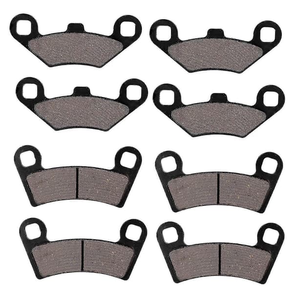 8 stk. For- og bagbremseklodser til Polaris Razor Rzr 800 570 2008-2015