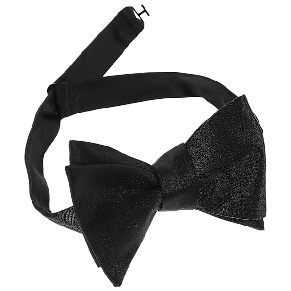 Sløyfe for menn, svart sløyfe, herre sløyfe, svart sløyfe for menn, sløyfe for menn, svart sløyfe, svart Black 91X6.5CM