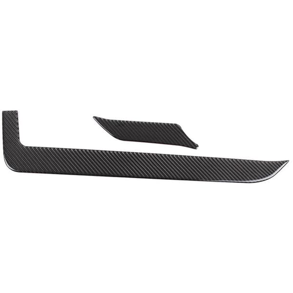 Decorative Carbon Fiber Center Console Gear Shift Panel Cover for 2015-2020