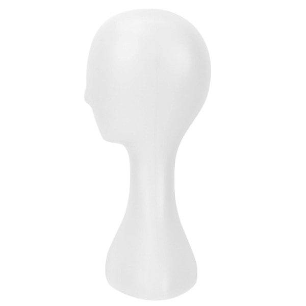 Sjal Kvinner Hatt Hode Mannequin Parykkhode Full Maskin Parykk Kvinnehode Display Modell Hvit 40x22.5cm White 40x22.5cm