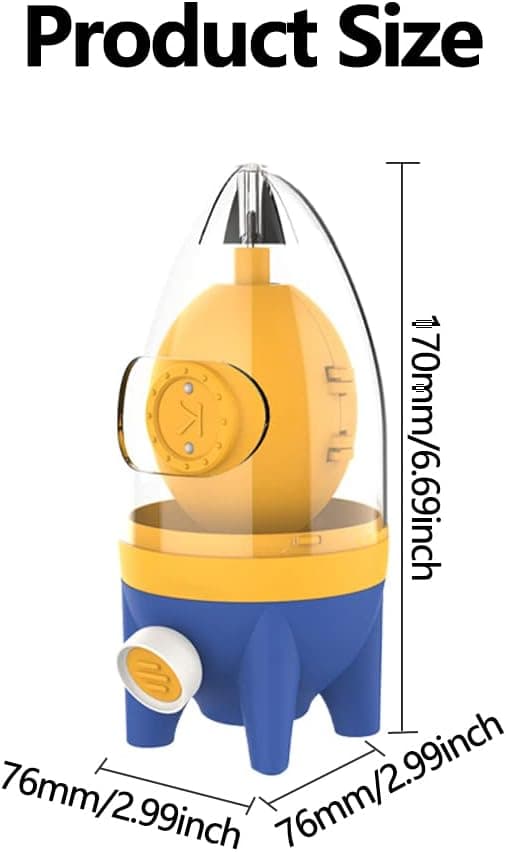 Egg Yolk Blender with Drawstring, Egg Whisk, Quick Manual Egg Press, Egg Homogenizer Hand-Pulled Egg Shaker for Mixing Egg Whites and Yolks - Gold