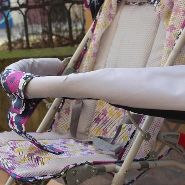 Stroller Oxford Fabric Handle Bumper Bar Protection Stroller Front Handle Cleaning Stroller Bumper Bar Cover