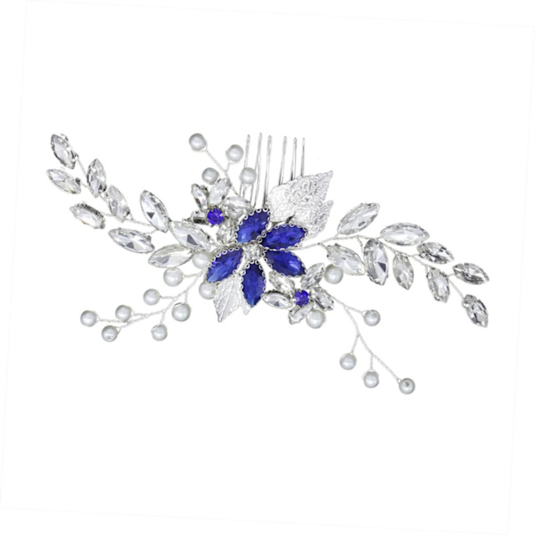 Hårkam för kvinnor, hårkam för bröllop, hårkam för kvinnor, hårkam med strass, brudkam