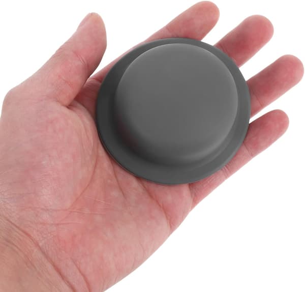 2 pcs Pot Handle Covers Heat Resistant Silicone Round Thick Pot Lid Protector Fits Cookware Kitchen Utensils