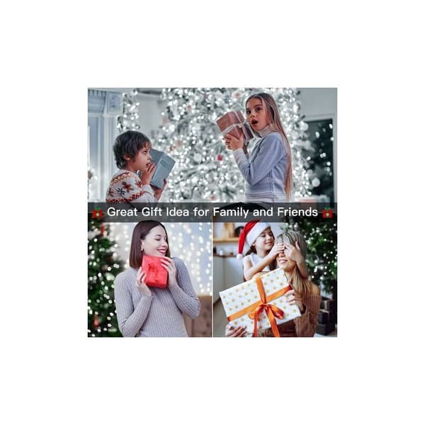 100m Outdoor Light String - 1000 Cool White LED Lights - IP44 Waterproof - 8 Modes - Remote Control and Timer - Christmas and Events