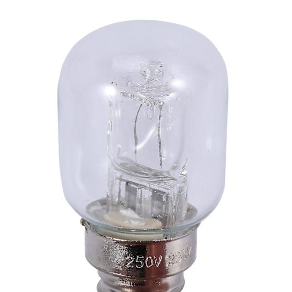 2x E14 Højtemperaturlampe 500 Grader 25W Halogen Bobleovnslampe