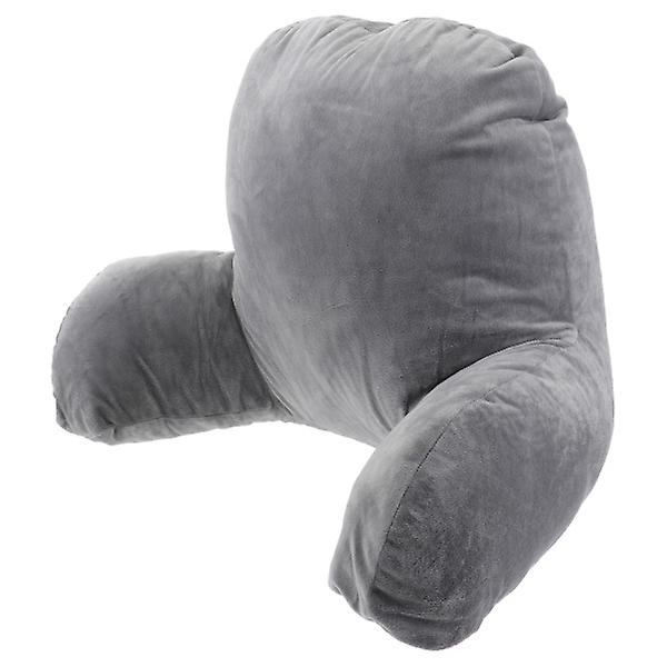 Komfortabel Ryggstøtte Pute Sofa Hvile Lumbar Pute Kastepute Grå 50X30CM Grey 50X30CM