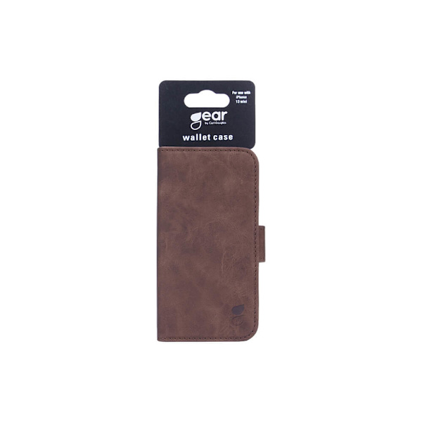Mobildeksel PU Brun - iPhone 13 Mini