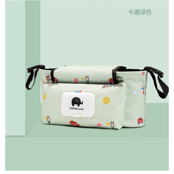 Barnevogn Oppbevaringspose Hengeveske Mamma Bag Stor kapasitet Multi-Purpose bleiepose