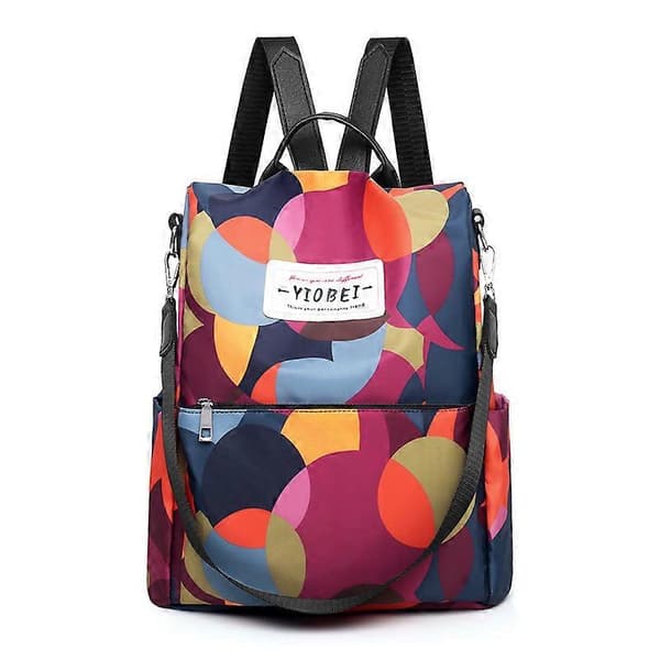 Women Anti-Theft Backpack Waterproof Travel School Shoulder Bag, 1 pc