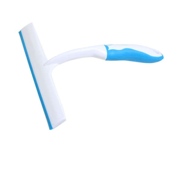 Cleaning Mop Brush Squeegee Squeegee for Home Bathroom Kitchen Car Glass Blue