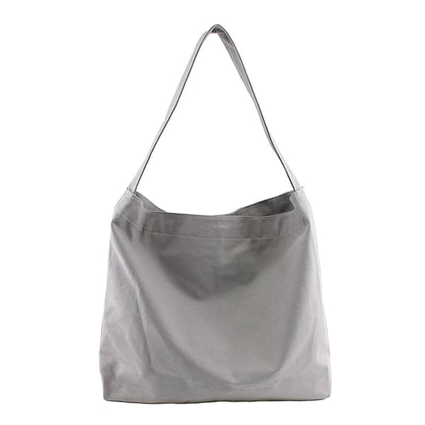 Muji mulepose 35 x 45 cm (grå), skuldertaske, stofpose, sho