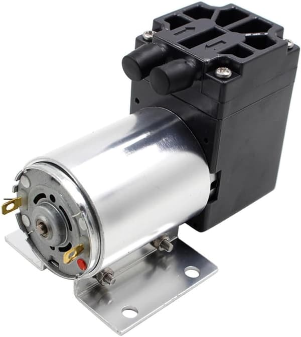 Snabb elektrisk luftpump uppblåsbar luftpump 12v DC 5l/min sug aluminiumlegering bärbar stabil