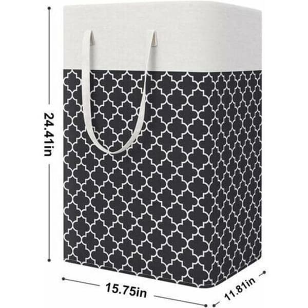 Dirty Laundry Hamper, Large Laundry Basket, 75L Organizing Baskets for Clothes Storage, Foldable Fabric Laundry Bag Laundry Hamper