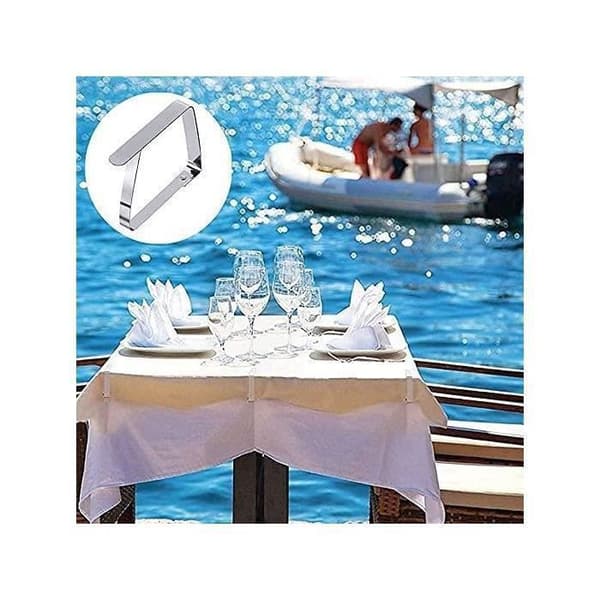 Dukklips Piknikdukklips Justerbare Rustfrie Dukklips 8 stk, 5*4 cm