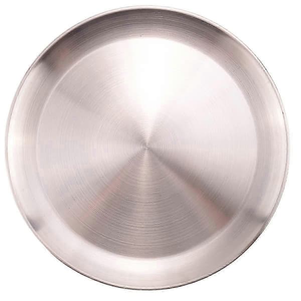 4-pak 30 cm pizzaplader, pizzabageplade i rustfrit stål, rund pizzabageplade, til bagning