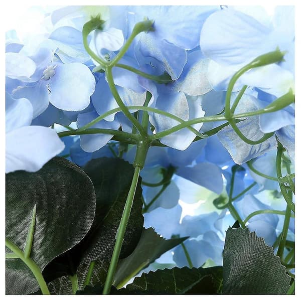 Artificial Silk Flowers 7 Large Head Hydrangea Bouquet for Wedding, Room, Home, Hotel, Party Decoration