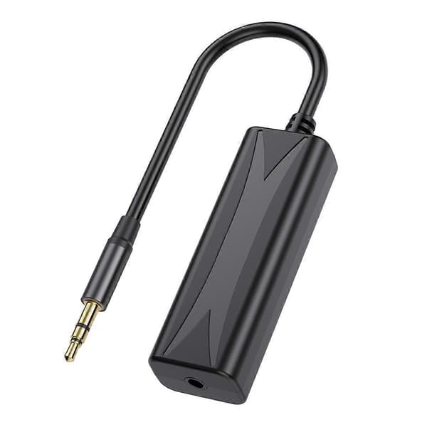 3,5 mm AUX Ljud Anti-Interferens Jordloop Brusfilter Isolator Avbrytning för Hemstereo Bil Ljudsystem