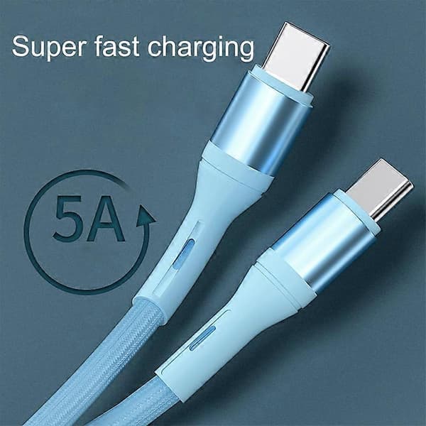 Data Kabel Sikker Hurtigopladning 3A Type-C Oplader Kabel til Mobiltelefon JIKAIX