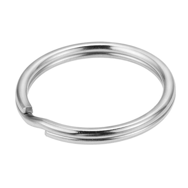 50Pak 0,8 tommer Mini Split Jump Ring med Dobbeltløkker Små metalringe Forbindelser til smykker Halskæder Armbånd Øreringe Håndværk Ornament