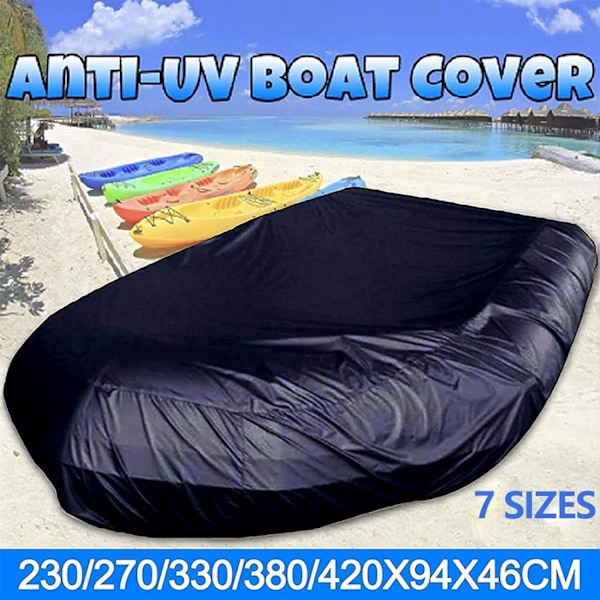 2 sorte bådcover 270*94*46cm（210D）