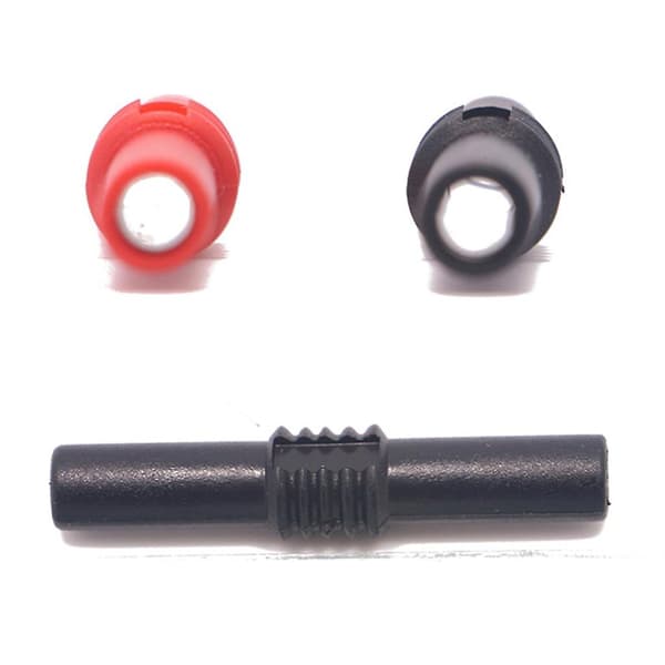20 Stykker 4mm Bananplugg Hunn til Hunn Adapter Kobling Forlengelse Isolerte Bananpluggkoblinger
