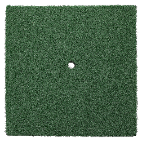 Innendørs Golføvingsmatte for Nybegynnere, Bærbar Kunstig Gras Svingmatte, Grønn 30X30X2CM Green 30X30X2CM